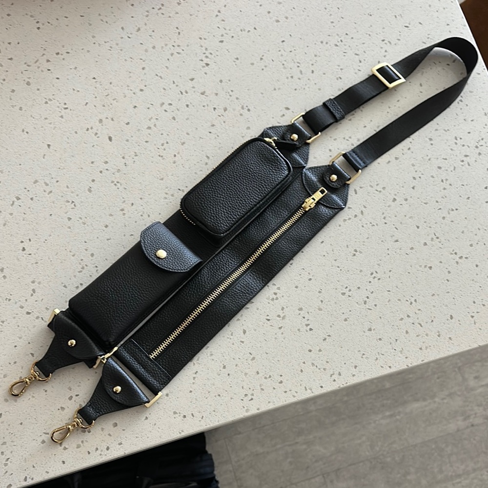 Bandolier Black and Gold Phone Case Sleek Design